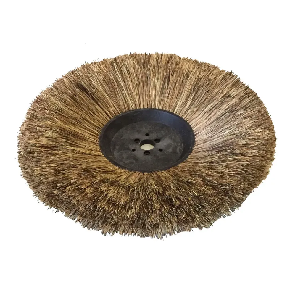 [080.061] Brosse latérale, Ø 47,5cm, avec brosse Tampico, 3 rangées