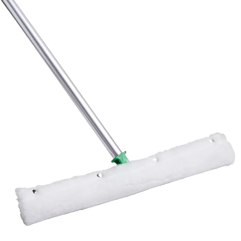 Applicateur de revêtement 40cm, avec manche de 140cm et housse peluche