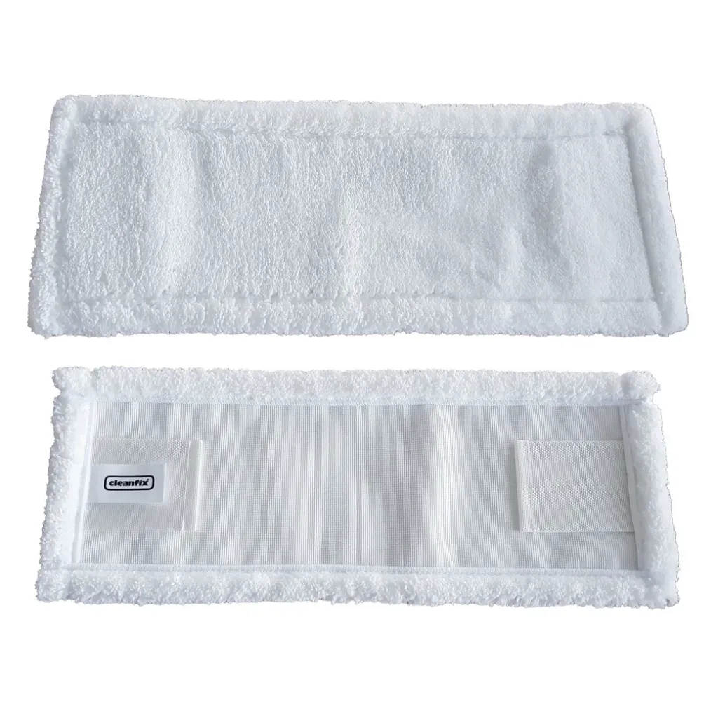 Mop microfibre plate avec languettes, 50cm