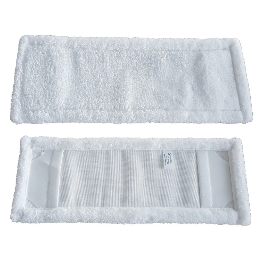 Mop microfibre plate avec poches, 40cm