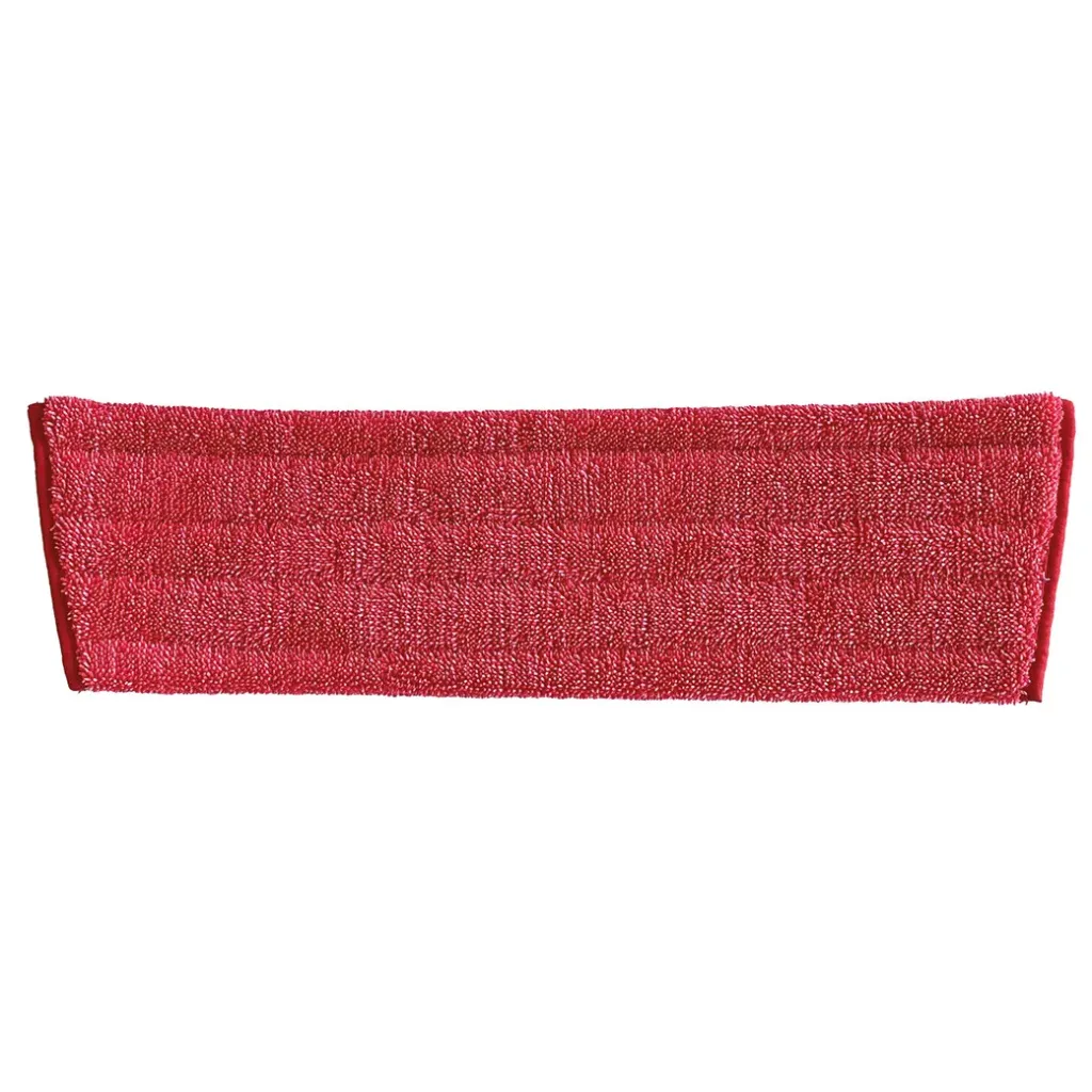 Mop velcro "Twisted" rouge, 25cm