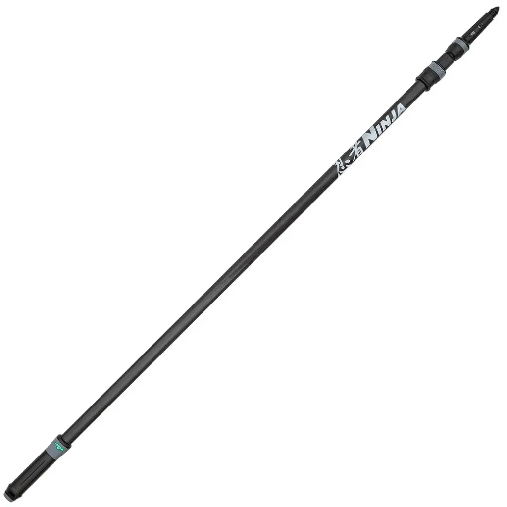 Perches télescopiques Ninja Carbon 2,50 m (min. 1,42 m), 2 éléments
