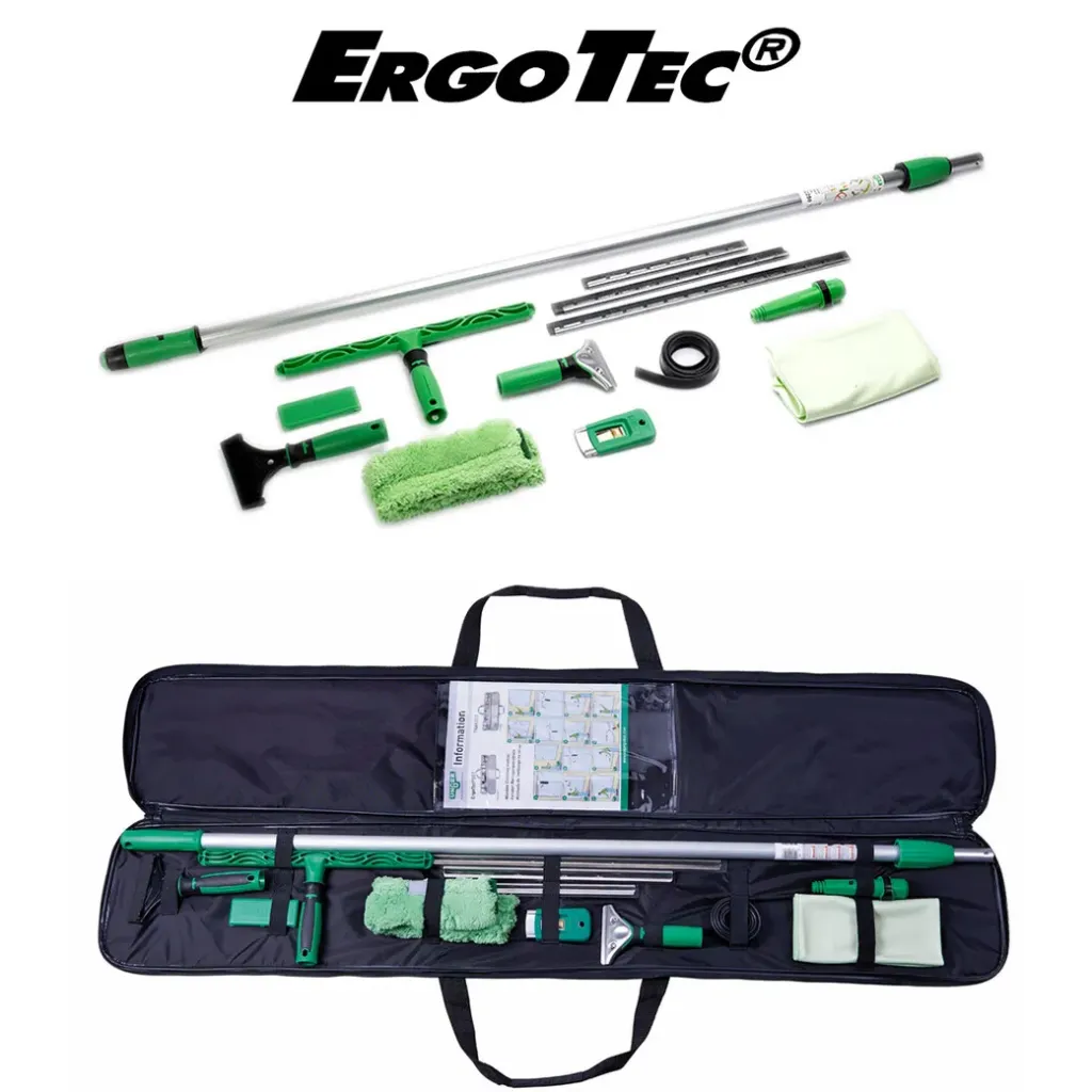 Unger - ErgoTec Kit de nettoyage de vitres