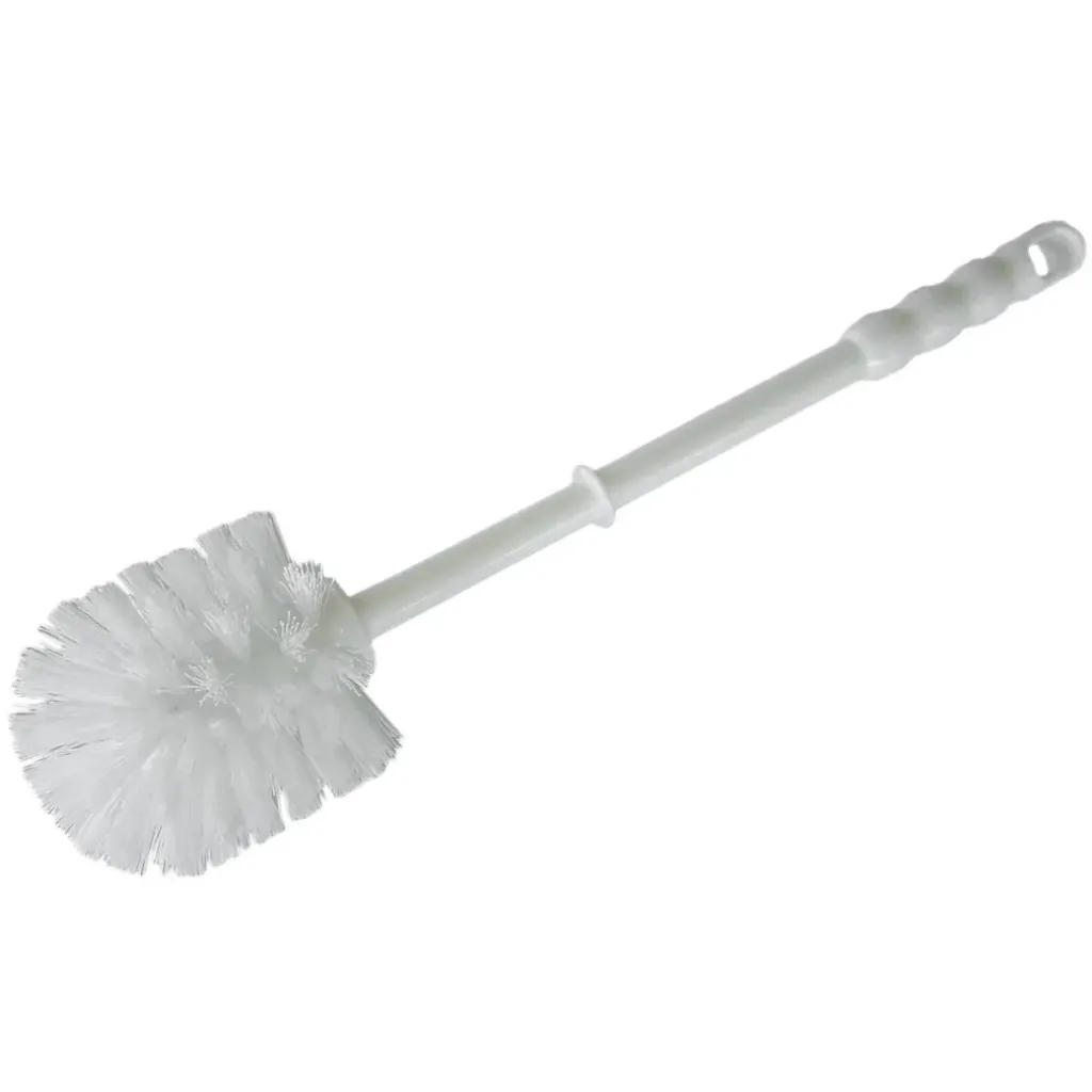 [900.089] Brosse de WC blanche, ø75 mm