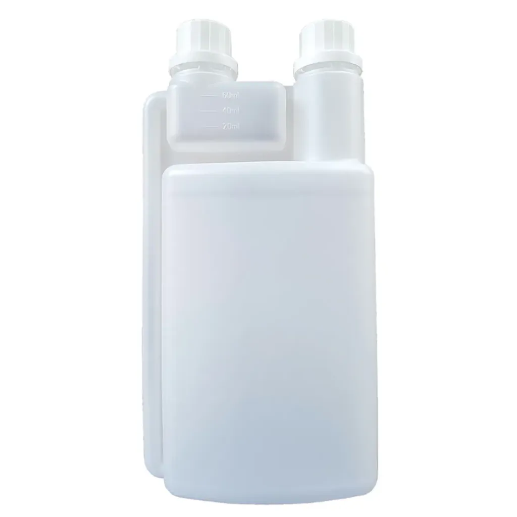 [190.000R] Bouteille de dosage 1l / 2-goulot avec calibration 60ml