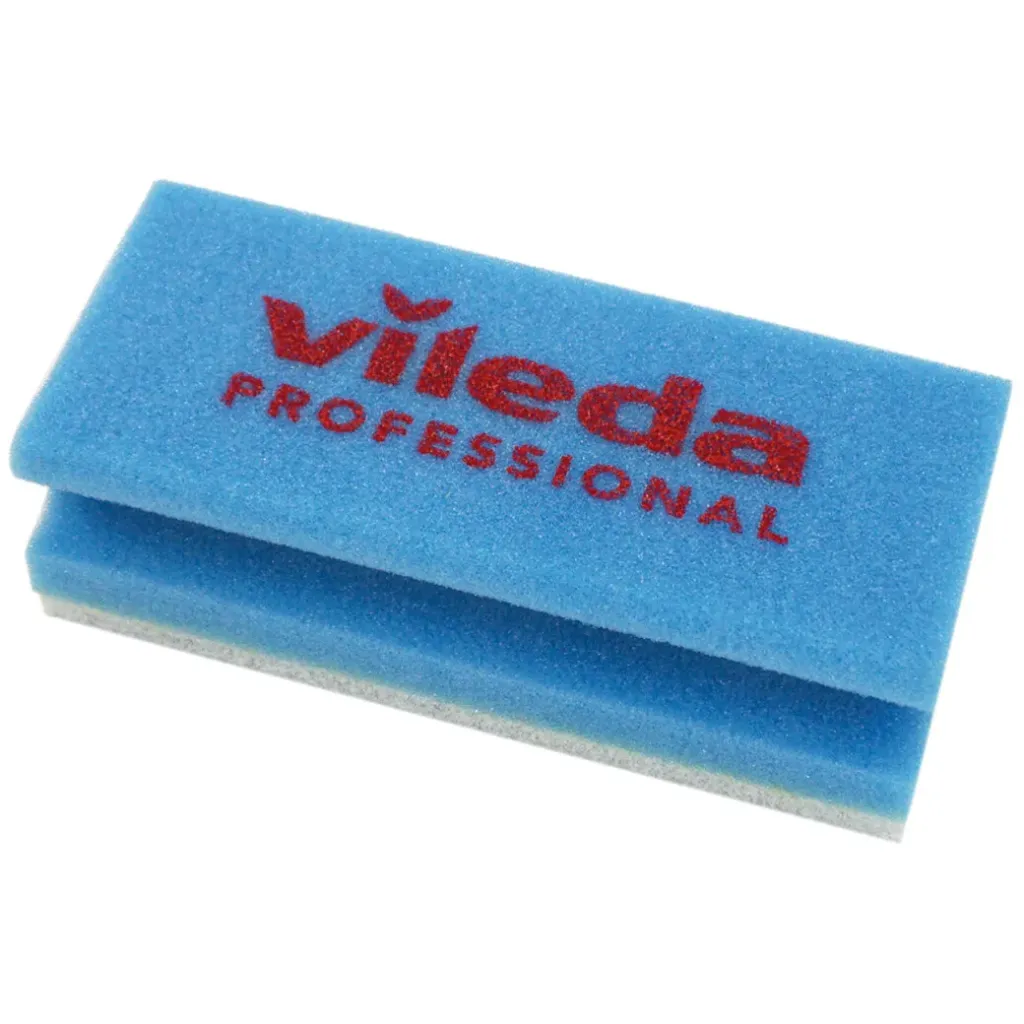 [Z479Z] Eponge Vileda bleue avec pad blanc (10 pièces)
