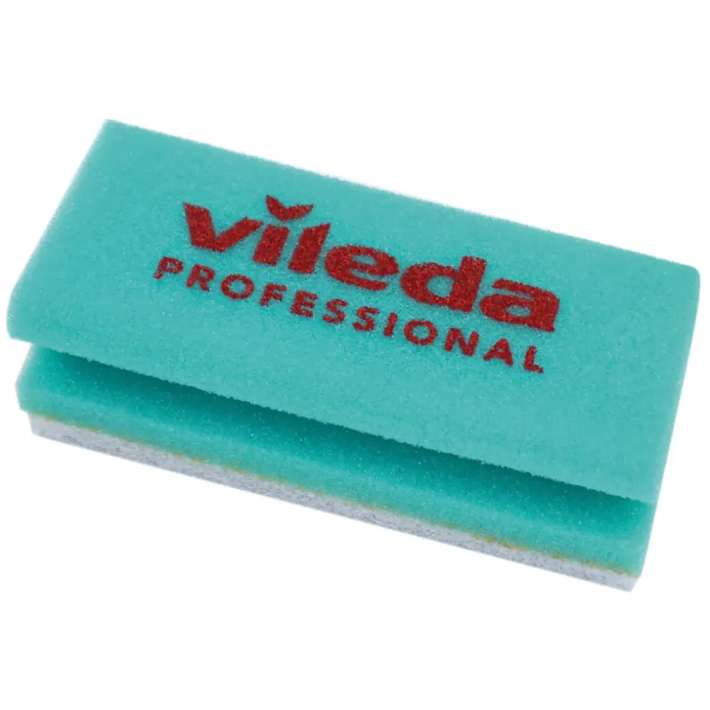 [Z483Z] Eponge Vileda verte avec pad blanc (10 pièces)