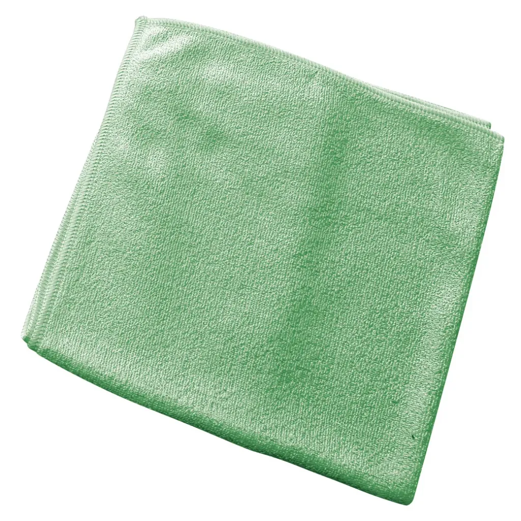 Chiffons microfibre, vert (10 pièces)