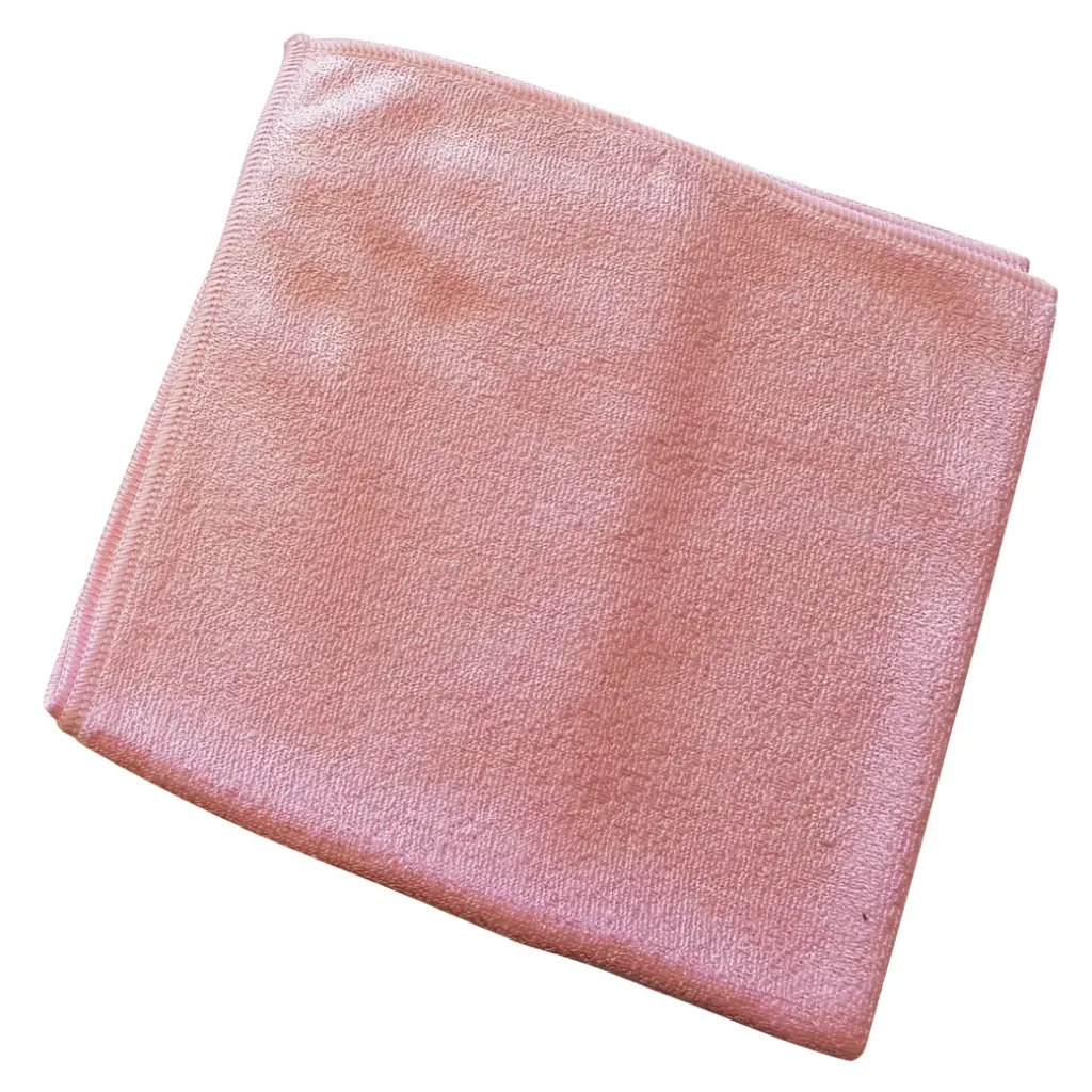 Chiffons microfibre, rosé (10 pièces)
