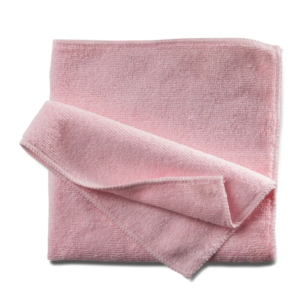 Mikrofix chiffon microfibre Basic 40x40cm, rose (20 pcs.)