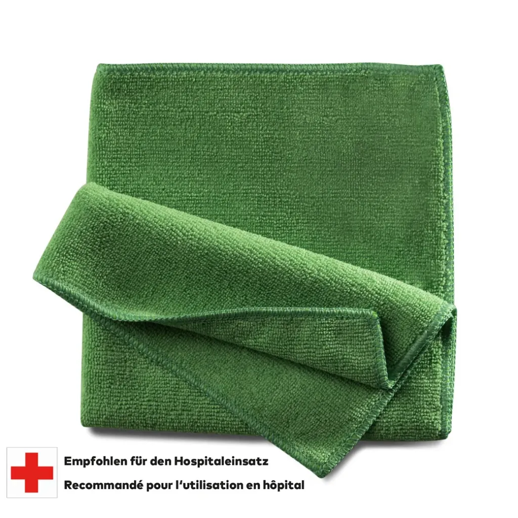 [812.111.20] Mikrofix chiffon microfibre Pro 40x40cm, vert (20 pcs.)