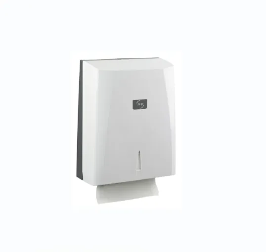 [200120] Distributeur papier mains ABS blanc