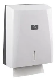 [200120] Distributeur papier mains ABS blanc