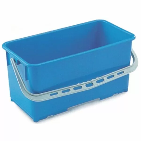 Seau F. bleu à vitre 22 l