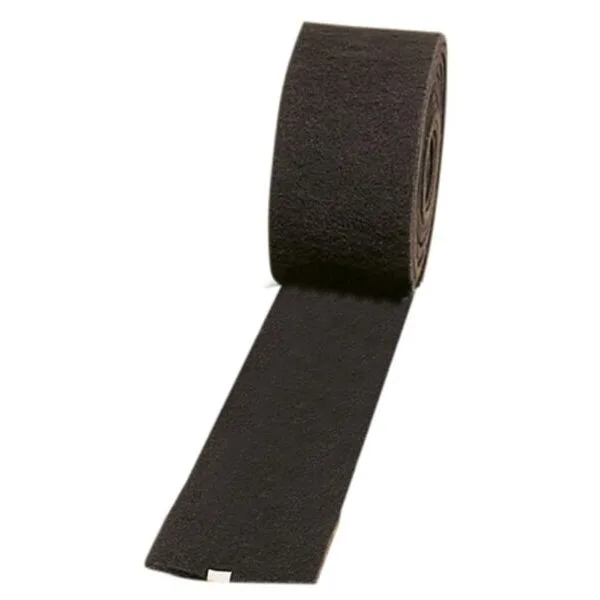 Intissé abrasif à main noir rouleau 150mm x 10m x 6mm