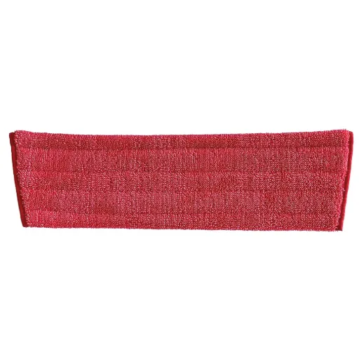 Mop velcro Twisted rouge, 40 centimètres
