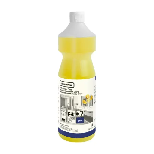 Détergent odorant au citron, bidon d'un litre